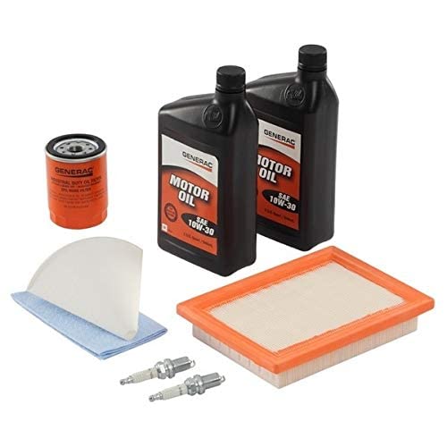 Generac 5w-20 Maintenance Kit for 20kw and 22kw with Oil (2013+ Evolution Models) Model: 0j932300