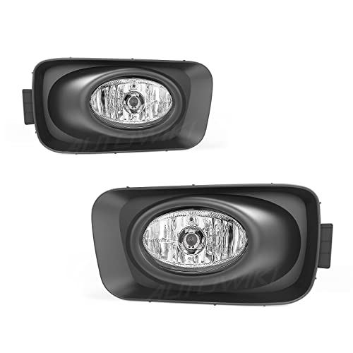 AUTOWIKI Fog Lights For Acura TSX 2004-2005 Fog Light Assembly 2PCS OEM Replacement Fog Lamps