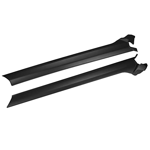 ZONFANT Left & Right Windshield A-Pillar Trim Molding, Front Driver & Passenger Side Windscreen A-Pillar Molding Trim Panel Compatible with 2005-2016 Land Rover LR3 LR4, Replace#LR046853 LR046851