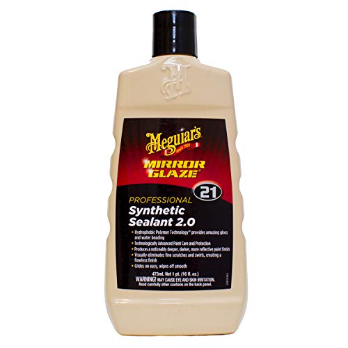 Meguiar's M2116 Mirror Glaze Synthetic Sealant 2.0 - 16 Oz Bottle