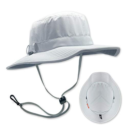 The Condor Performance Sun Hat (Light Silver, L/XL)