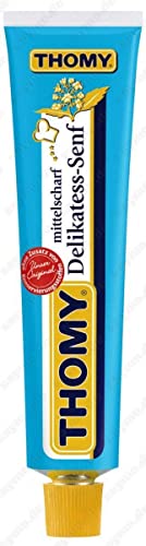 2x THOMY Delikatess-Senf mustard 100ml Tube (German Import)