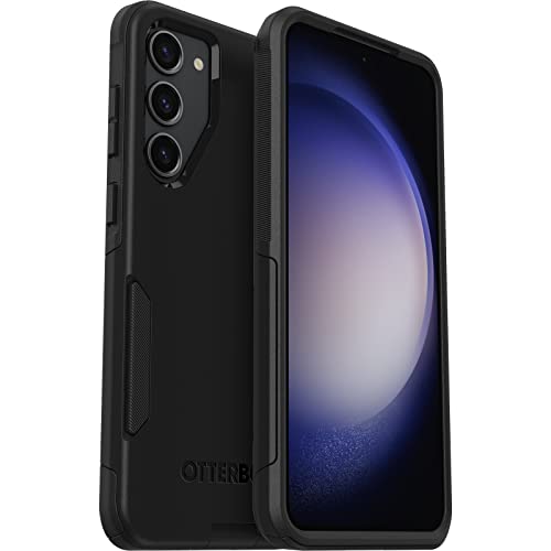 OtterBox Galaxy S23+ Commuter Series Case - BLACK , Slim & Tough, Pocket-Friendly, with Port Protection