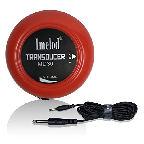 Imelod Guitar Pickup Contact Microphone Transducer for Guitar Ukulele Violin Mandolin Banjo Cello Kalimba