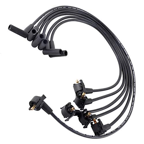 AutoPart T ST-6093 8mm Ignition Spark Plug Wire Set, Set of 6, for Ford 1997-2000 E-150 Econoline/E-150 Econoline Club Wagon/F-150, V6, 4.2L, 256cid