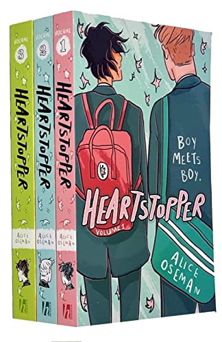 Heartstopper Series A Graphic Novel - Volume 1-3 Books Collection Set