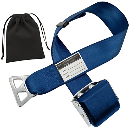 Airplane Seat Belt Extender, Seatbelt Extender Adjustable 7-31" for Southwest Airlines (B Style)