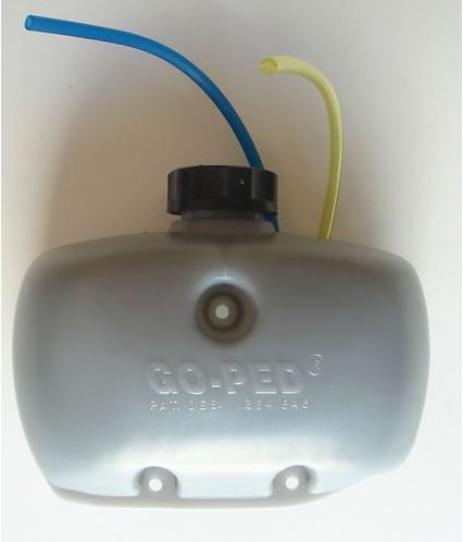 ORIGINAL GO-PED REPLACEMENT GAS TANK FOR SOLID TIRE MODELS SPORT GEO PART GO PED