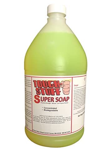 Tough-Stuff Super Heavy Duty Degreaser & All-Purpose Cleaner: Super Clean Everything; Automotive, Engine, Kitchen, Floor, Wall, Garage, Driveway & More from Grease, Grime, Oil and Dirt!