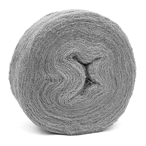 Stainless Steel Wool, Steel Wool Fill Fabric Roll, Gap Blocker Coarse Wire Hardware Cloth DIY Kit for Holes, Wall, Garden, Kitchen, Pipeline in Garage (30FT)