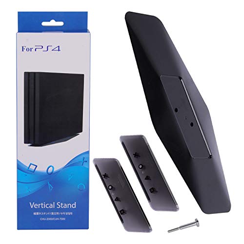 Vertical Stand for PS4 Slim / PS4 Pro Vertical Bracket Stand Holder Compatible with PS4 PRO/ PS4 Slim Gaming Console(PS4 not included)