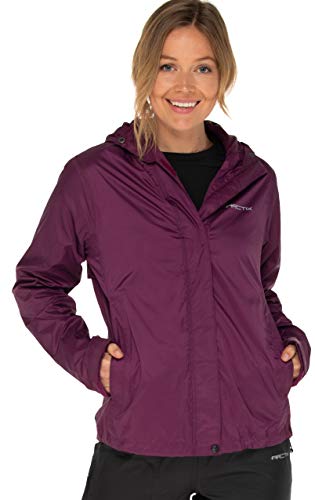 Arctix Women's River Rain Jacket, Plum, Medium