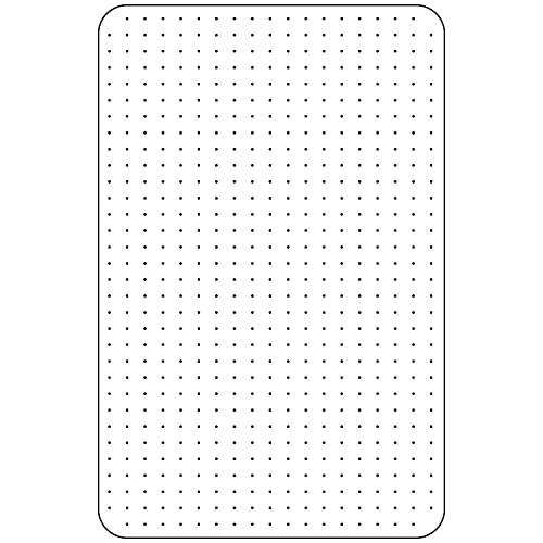 100pointONE Chair Mat for Carpeted Floors - 3048 0.09'' Thick Studded Plastic Chair Mat for Low Pile Carpet Rectangle