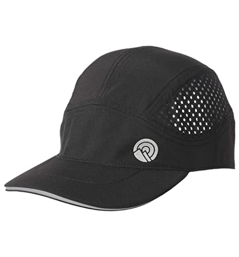 OutdoorEssentials Running Cap - Running Hat & Runner Hat - Jogging Cap - Exercise Hat UPF 50 - Tennis Hats Black