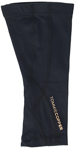 Tommie Copper Performance Compression Calf Sleeve, Unisex, Men & Women - Black - Large