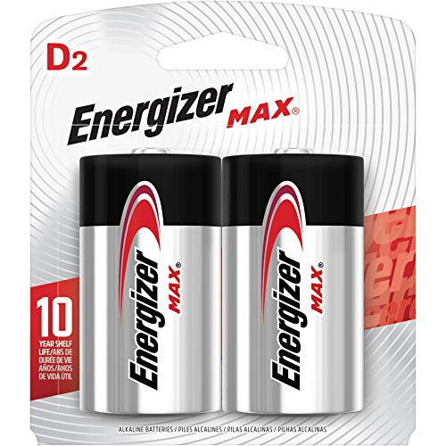 Energizer Max Alkaline D Batteries