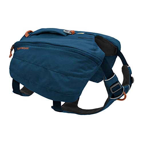 RUFFWEAR, Front Range Dog Day Pack, Backpack with Handle for Hikes & Day Trips, Blue Moon, Large/X-Large