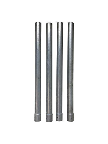 Extend-A-Fence 1-5/8" OD Pipe Post Extenders 1' Long - 4 Pack
