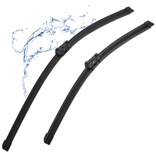 DODOMES Tesla Model 3 Model Y Windshield Wiper Blades 2017 2018 2019 2020 2021 2022 Model Y 2020 2021 2022 Original Equipment wipers (Set of 2) 26" + 19"