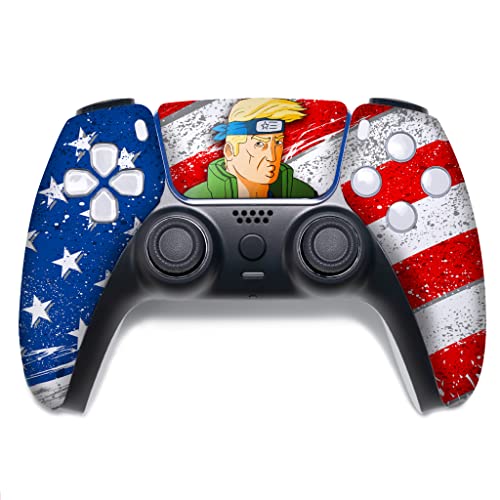 BCB Controllers Custom Wireless Controller compatible with PS5 Controller | Works with Playstation 5 Console | Proudly Customized in USA with Permanent HYDRO-DIP Printing (NOT JUST A SKIN)