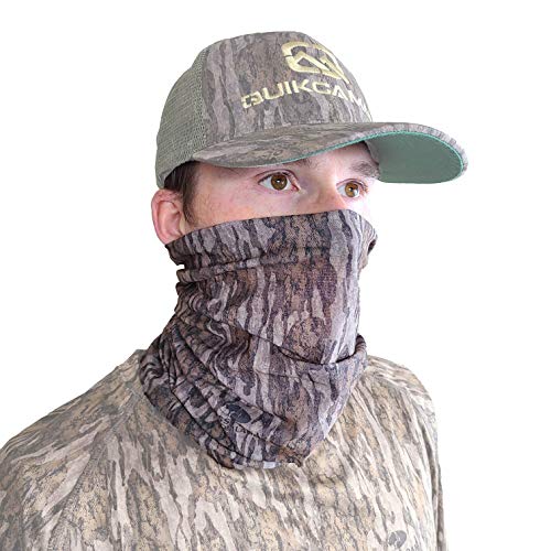 QuikCamo Camo Face Mask for Turkey Hunting New Bottomland
