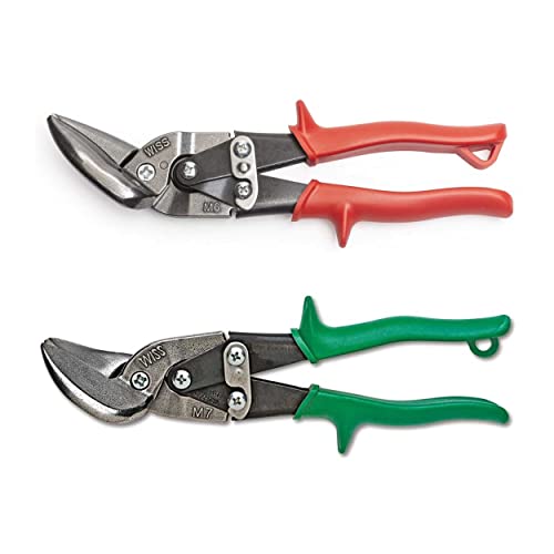 Crescent Wiss 2 Piece MetalMaster Offset Aviation Snips Including M6R & M7R - M6M7AMZ