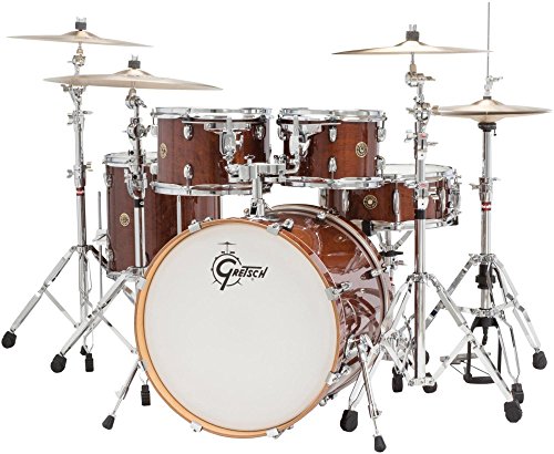 Gretsch Drums Catalina Maple CM1-E605-WG 5-Piece Drum Shell Pack, Walnut Glaze