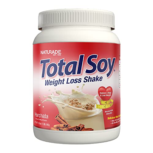 Naturade Total Soy Protein Powder and Meal Replacement Shakes, Horchata (15 Servings)