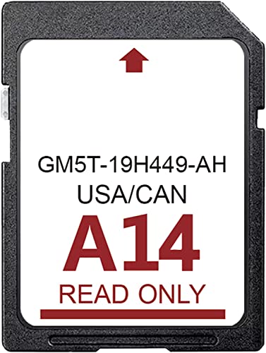 2023 A14 Navigation Car GPS SD Card GM5T-19H449-AH Compatible with Lincoln&Ford Support USA/Canada New Maps