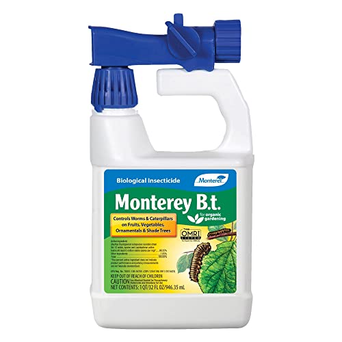 Monterey LG 6334 BT Biological Insecticide, 32 oz, White
