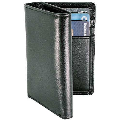 STAY FINE Top Grain Leather Trifold Wallet for Men | RFID Blocking | Ultra Strong Stitching | Extra Capacity Trifold Wallet | Thin and Sophisticated Tri-Fold Design