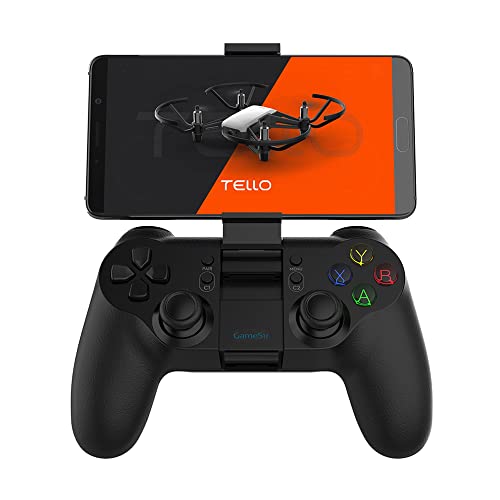 GameSir T1d Bluetooth Controller for DJI Tello Drone iOS 9.0+ Android 4.4+ Remote Controller Joystick with a Micro-USB for Charging, 600 mAh Built-in Battery