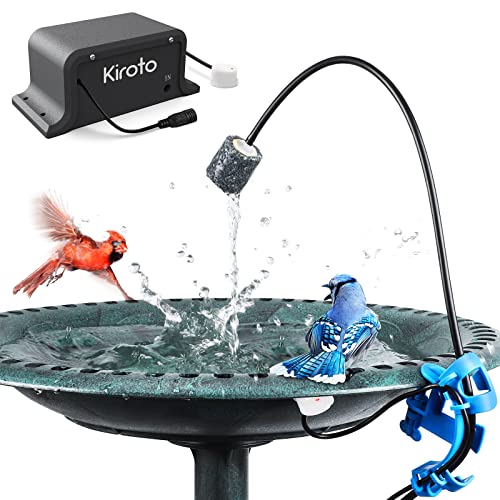 Automatic Water Refill Kit for Bird Bath Outdoor Garden Bird Feeder Bowl, BirdBaths Auto Water Replenishment Device fit for Glass, Plastic, Ceramic BirdBaths Easy to Install