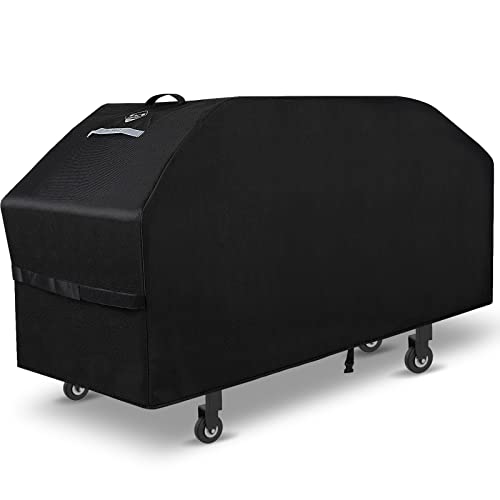 Griddle Cover for Blackstone 36" Griddle,Rip-Proof Upgraded Material Flat Top Grill Cover,Waterproof UV and Fade Resistant Grill Cover with Velcro Straps for Camp Chef and More 4-Burner Griddle