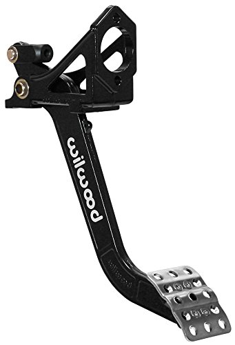 NEW WILWOOD LONG REVERSE SWING MOUNT CLUTCH OR BRAKE PEDAL ASSEMBLY WITH ADJUSTABLE PEDAL PADS, 6 TO 1 RATIO
