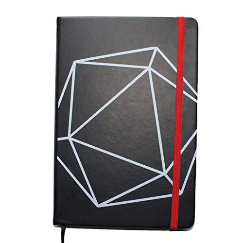 DND Notebook Gift Set - Hardback Journal and Pen for Dungeons and Dragons and Other RPG Games - D20 Design