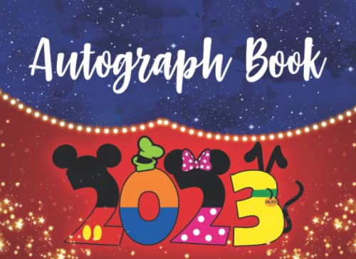 Autograph Book: To Collect your Next Trip Signature From Your Heroes in Theme Park Adventures