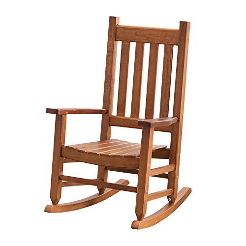 B&Z KD-23N Classic Child's Porch Rocker Rocking Chair Ages 6-10 Indoor Outdoor, Wood