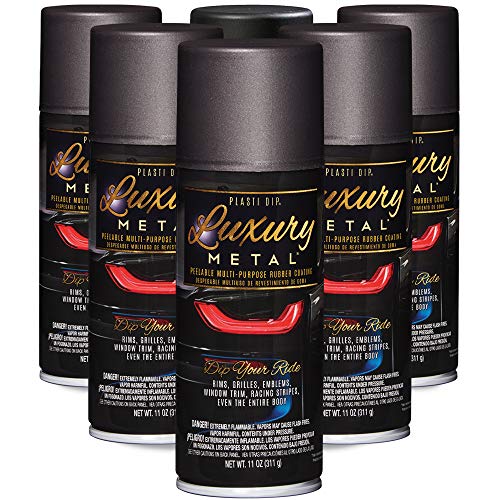 Plasti Dip Spray Black Sapphire Luxury Metal 11oz (6 Pack)