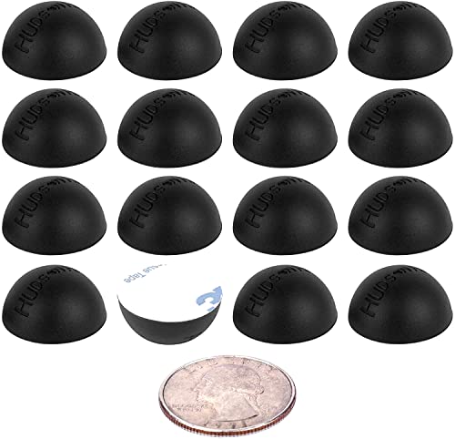 .75" Platinum Silicone Speaker Isolation Pads - 16-Pack Non-Skid Speaker Pads with Adhesive, Speaker Isolation Feet for Record Player Isolation - Turntable Feet and Subwoofer Isolation Pad - 20 Duro