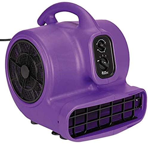 Master Equipment PetEdge Blue Force Air Dryer with Cage  Quiet Pet Fur Dryer Offers 3 Speeds Up to 2,000 CFM, 0.33 HP