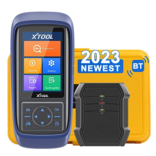 XTOOL Bi-Directional Scanner A30 PRO Diagnostic Tool 2023 Newest, OE-Full Systems Diagnosis, 15+ Services, Key Programming, ABS Bleed, Injector Coding, Transmission, Lifetime Free Update