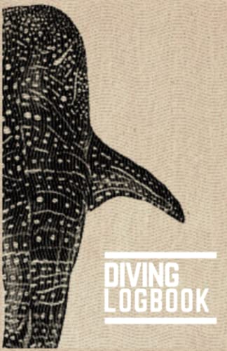 Diving Logbook: Scuba diver log book with whale shark pattern design - 100 dives
