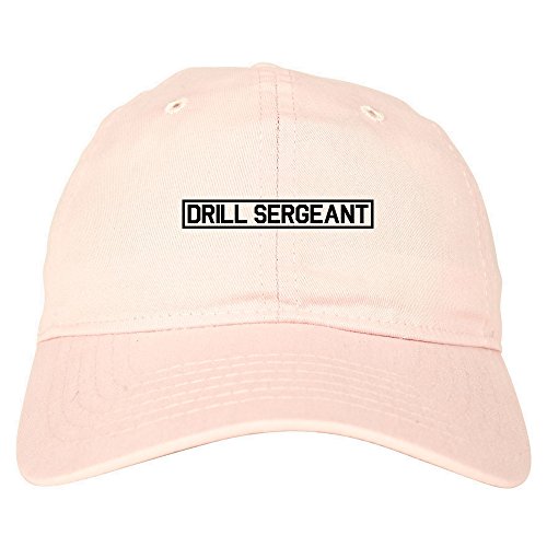 Kings Of NY Drill Sergeant SGT 6 Panel Dad Hat Cap Pink