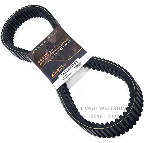 High-Performance Drive Belt Compatible with Can-Am 2016-2023 - Premium CVT with Aramid Fiber Cord & Durable Rubber - New OEM - Maverick X3 Turbo, XRS Models - 422280652 - New Items for 2018