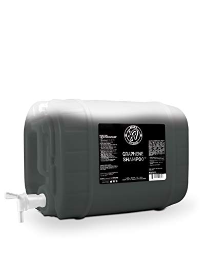 Adam's Graphene Shampoo 5 Gallon - Graphene Ceramic Coating Infused Car Wash Soap - Powerful Cleaner & Protection In One Step - pH Neutral, High Suds For Foam Cannon, Foam Gun, Or Detailing Bucket