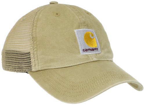 Carhartt Men's Buffalo Cap,Dark Khaki,OFA, One size