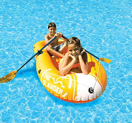 Poolmaster 87420 Swimming Pool and Lake Inflatable Boat, Islander, Multi