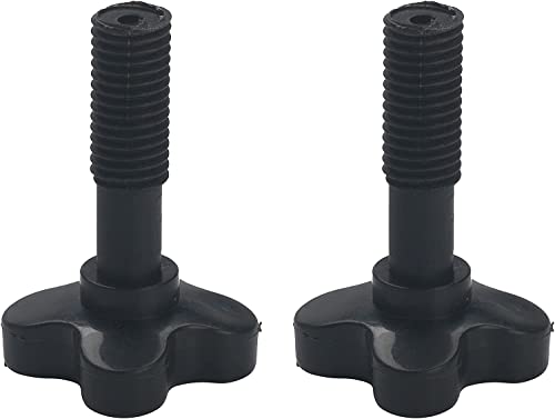 2PCS Plastic Fixing Screw Black M12 for Garden Swing Canopy Frame Replacement Campagne