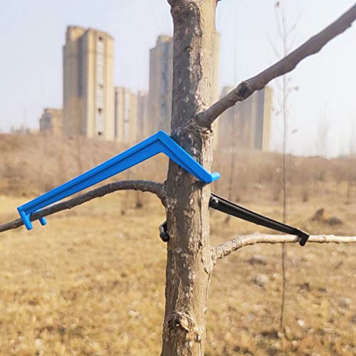HHUXIUE Fruit Tree Branch Puller Tying Machine Farm Tools New Plum Tree Open Angle Pull Branch stereotyped Branch Bending Tool Fruit Branch (Blue 30 Pieces)